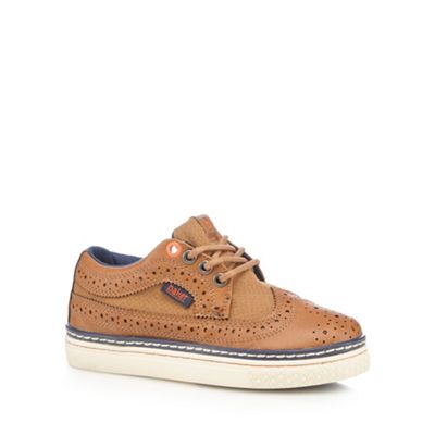 Baker by Ted Baker Boys' tan brogue shoes